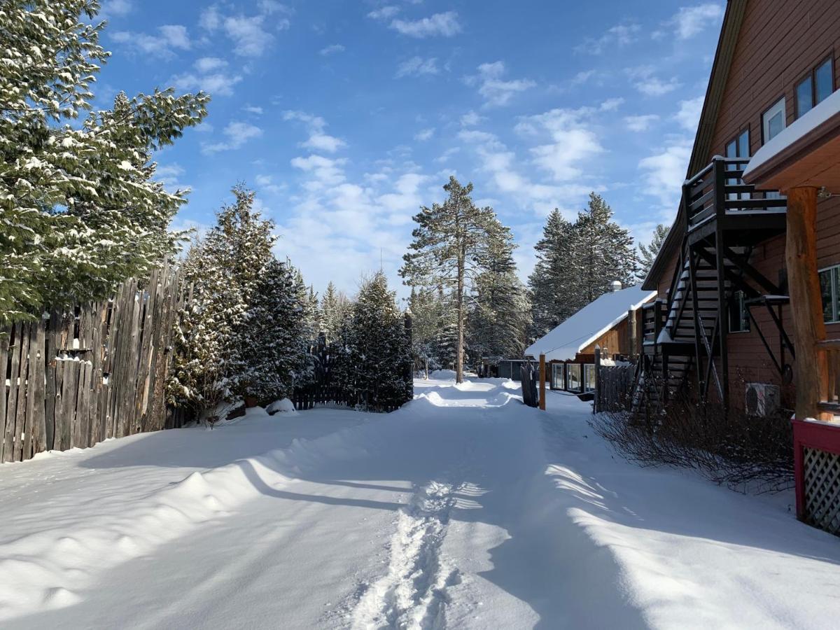L'Auberge Refuge Du Trappeur Saint Mathieu Du Parc Exterior photo
